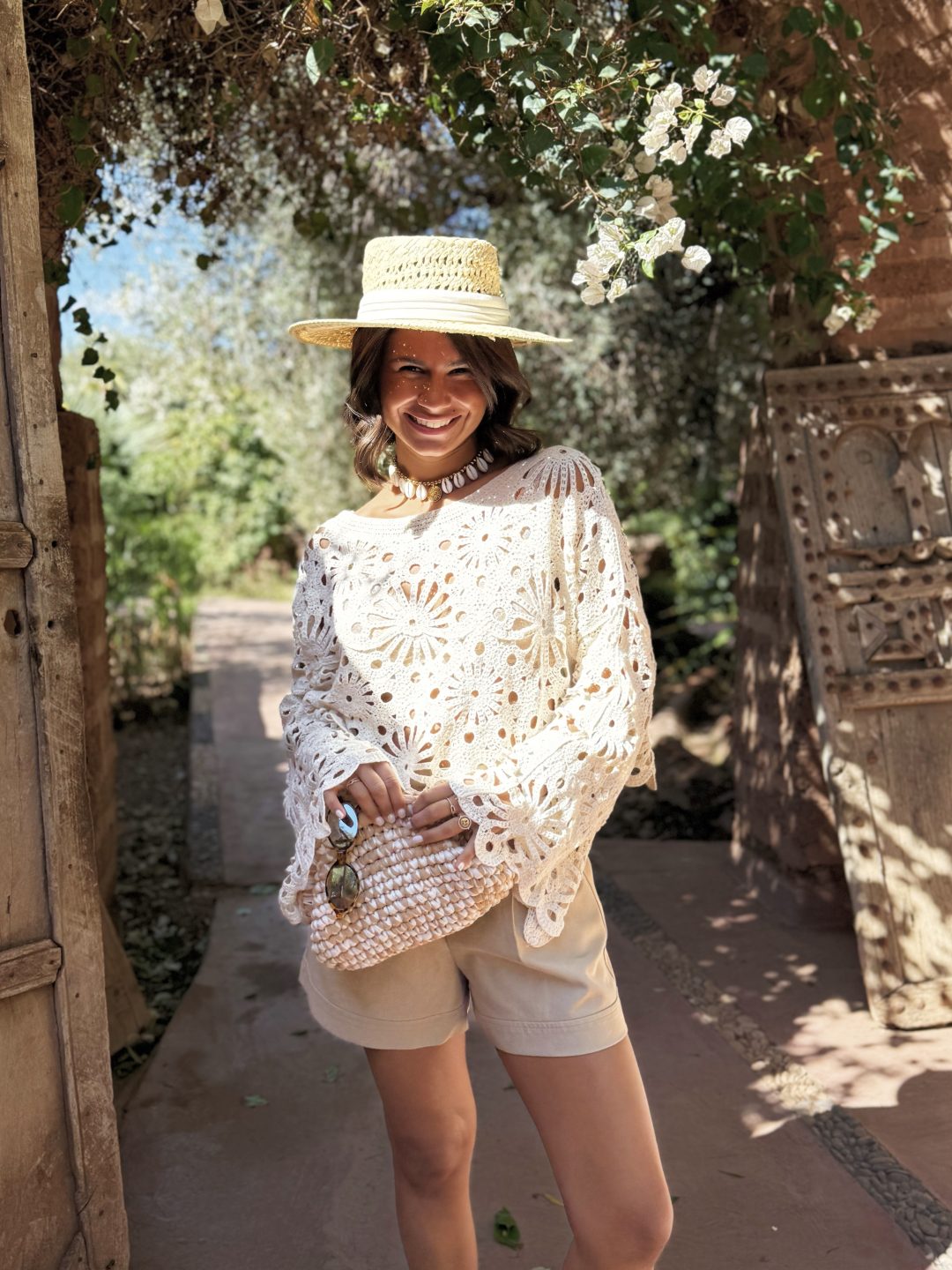 Top en CROCHET beige – Image 5