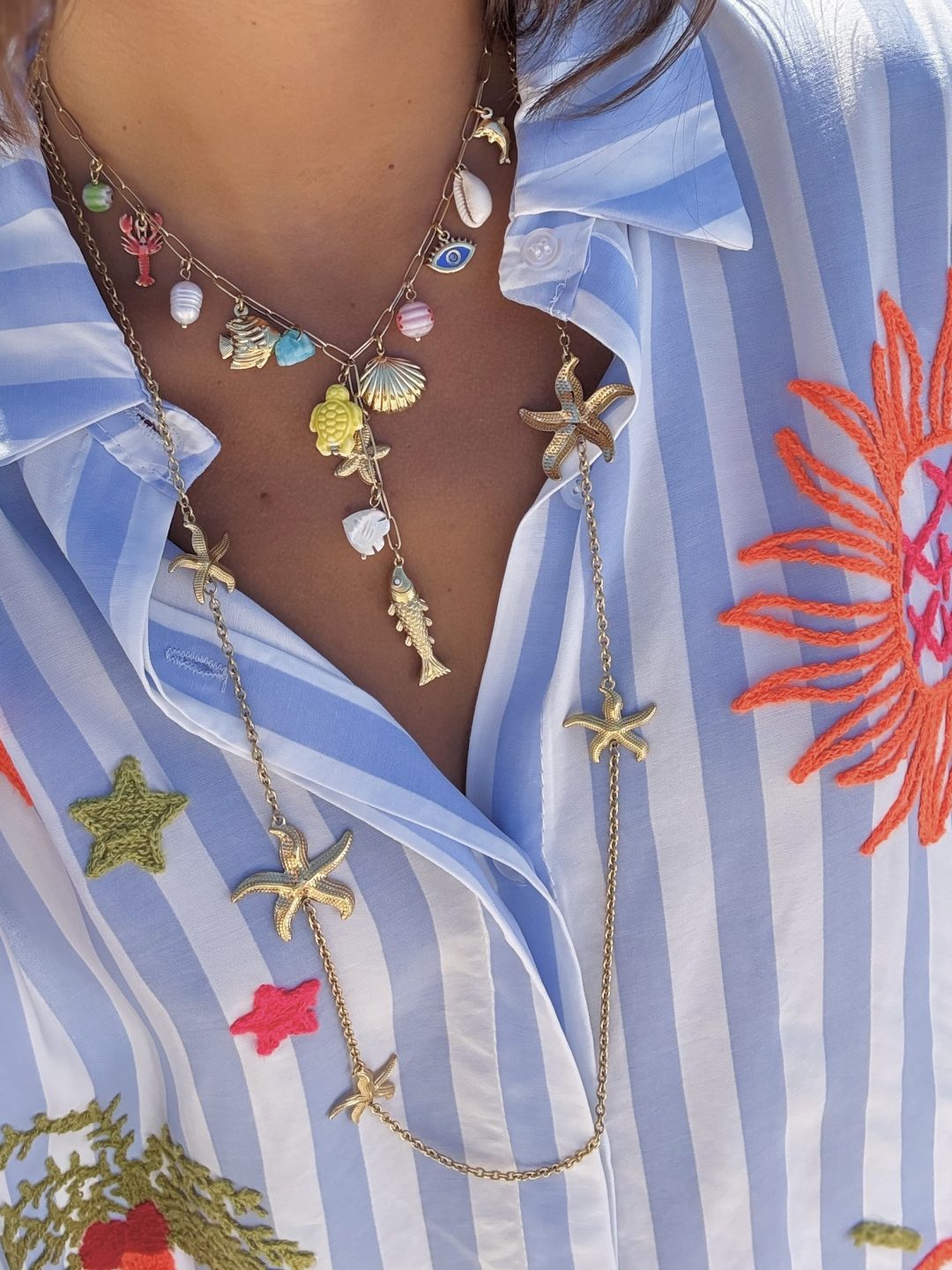 Collier multi TORTUE – Image 2