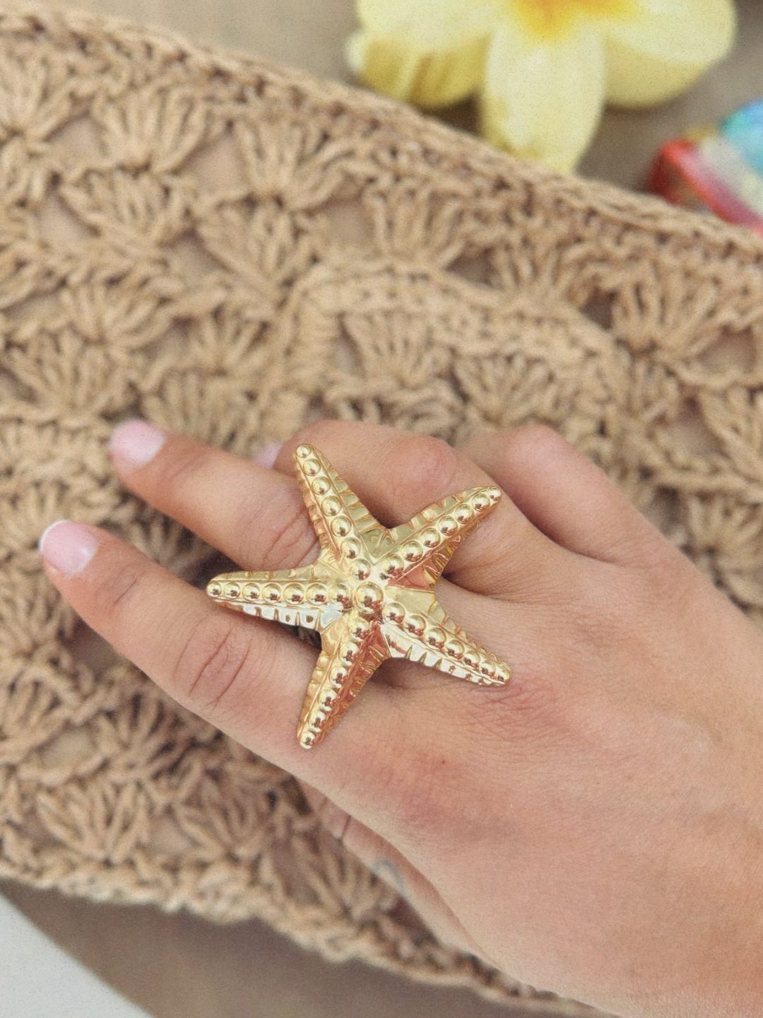 Bague grand modèle ÉTOILE DE MER – Image 2