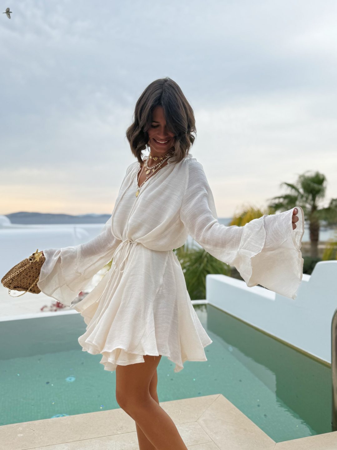 Robe ANABELLE écru – Image 5