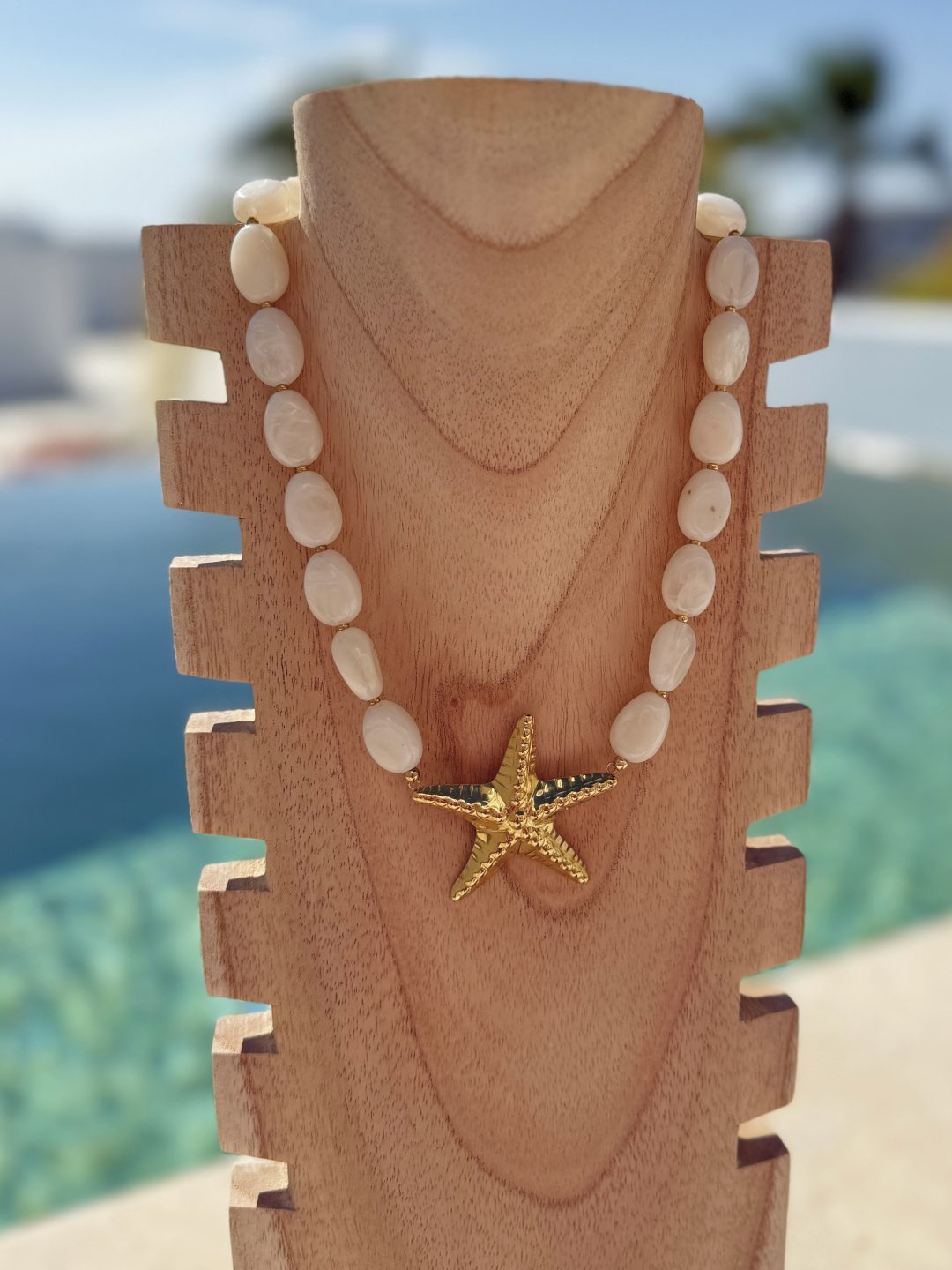 Collier écru STARFISH – Image 2