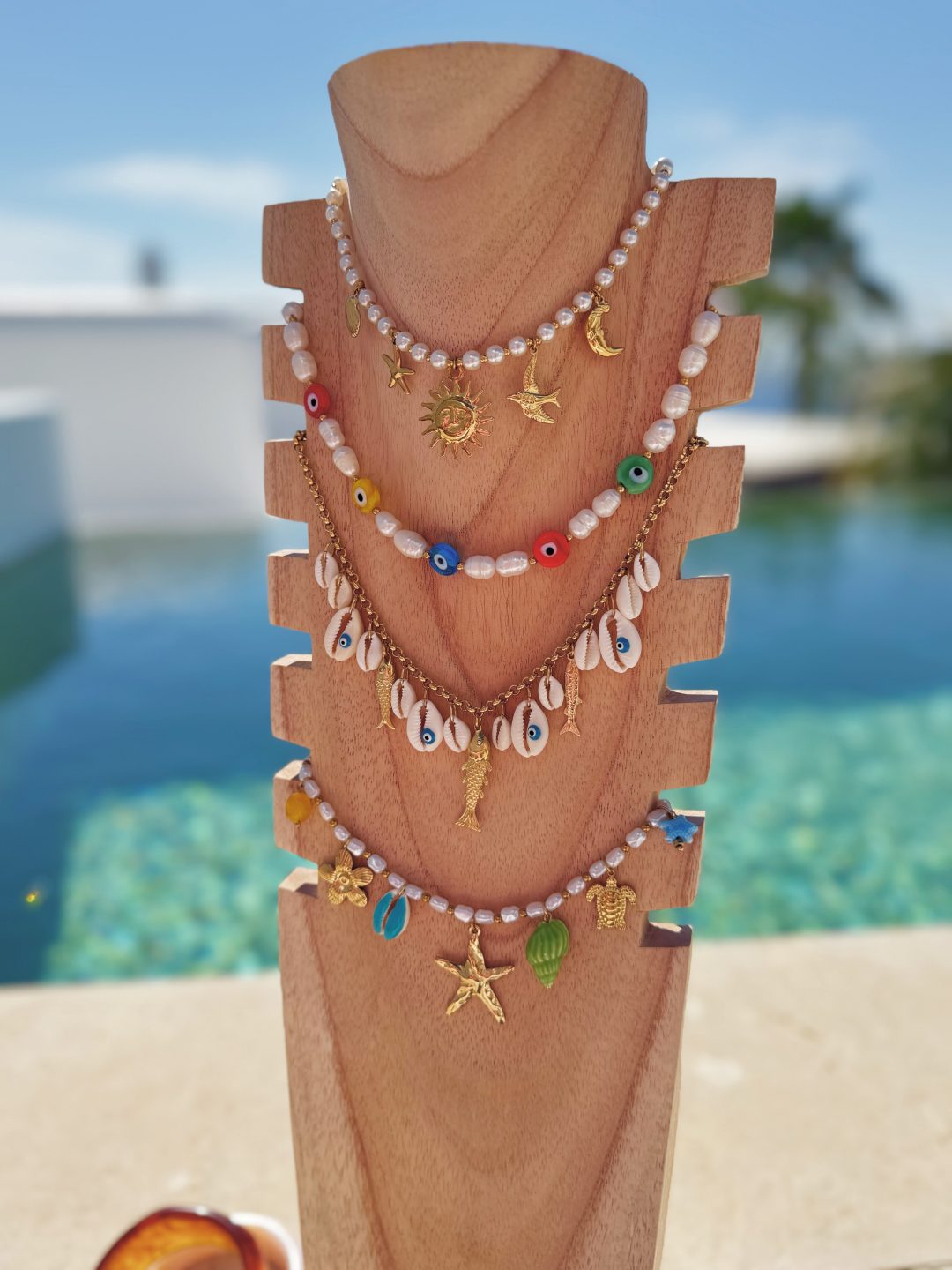 Collier EYE coloré