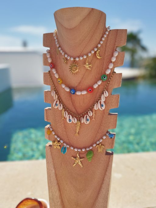 Collier EYE coloré
