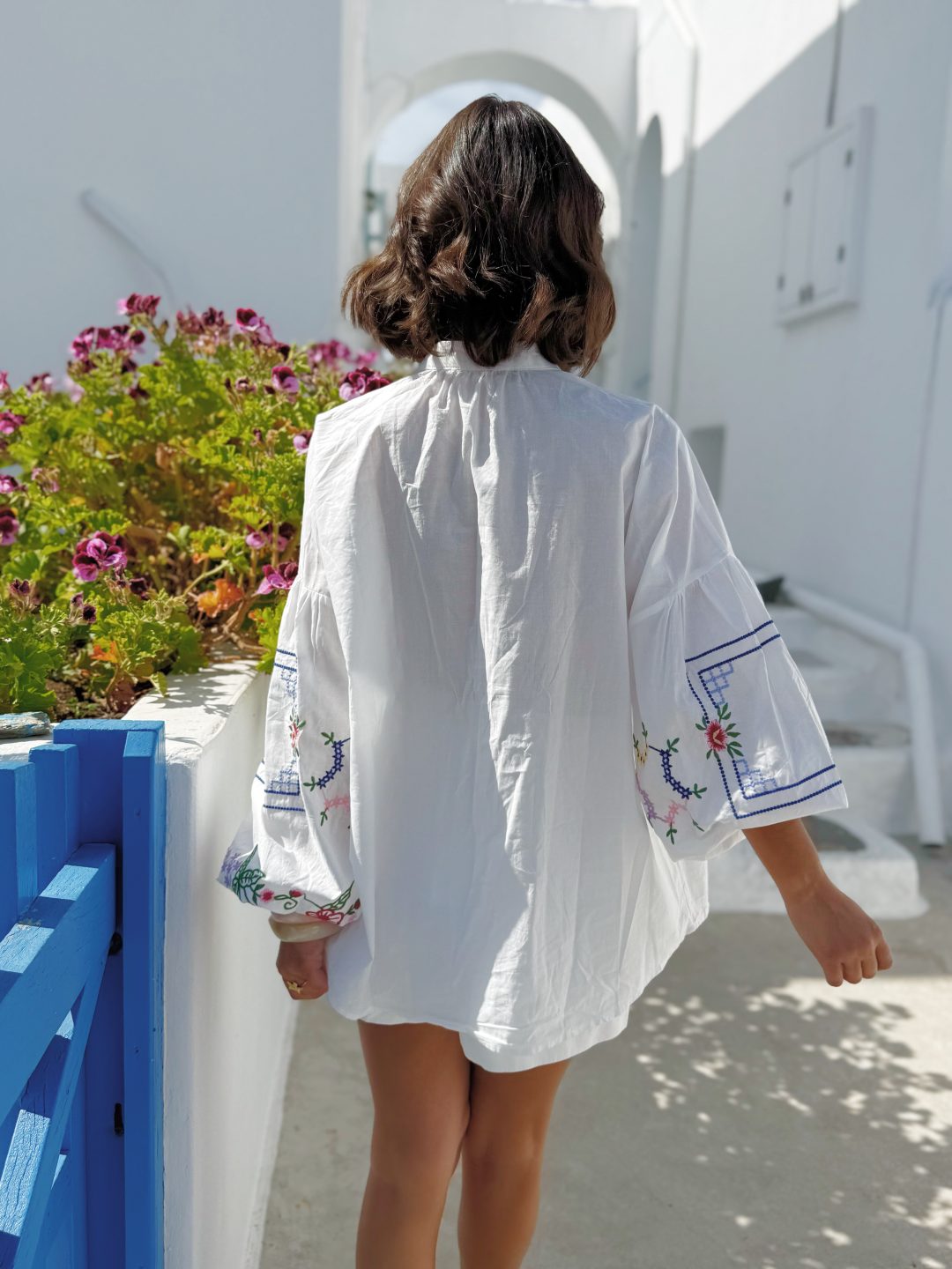 Blouse FLOWER à noeuds – Image 4