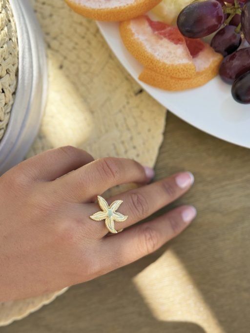 Bague petit modèle ÉTOILE DE MER