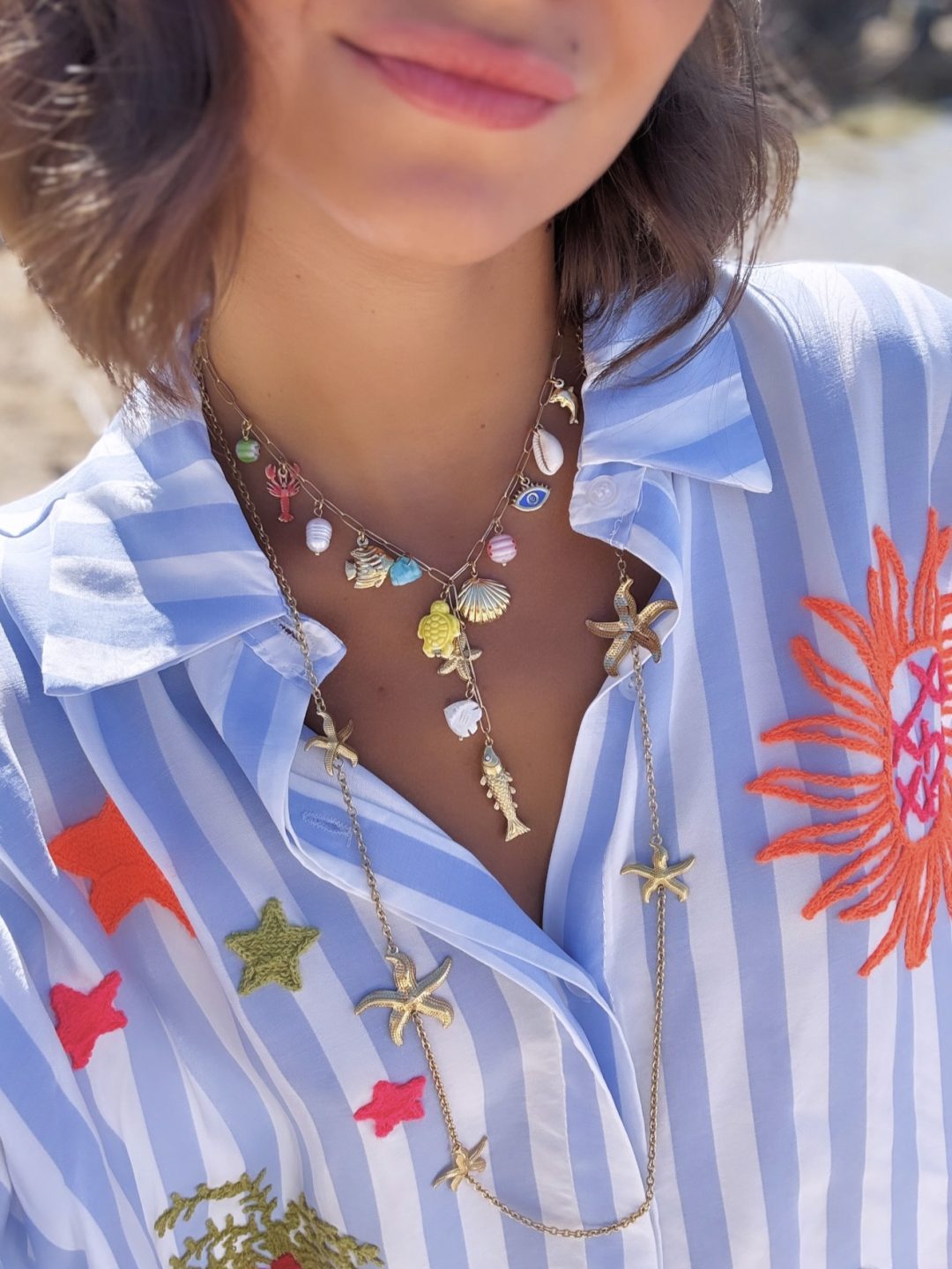 Chemise RIVIERA avec ses broderies – Image 4