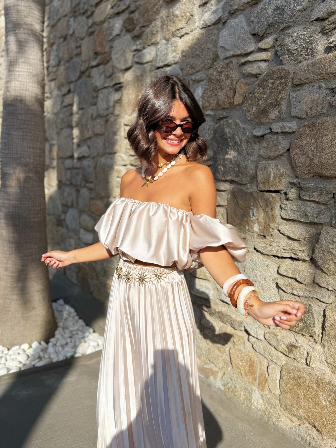 Ensemble PLISSÉ beige (Pré-commande) – Image 5