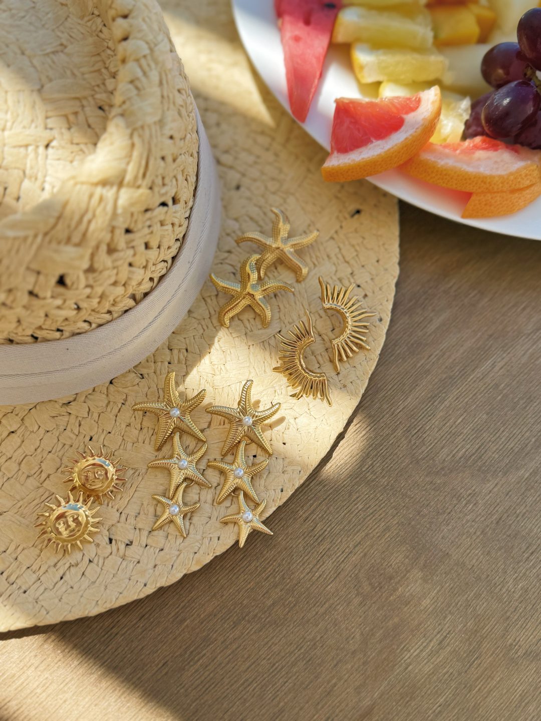 Boucles d'oreilles DEMI SOLEIL – Image 3