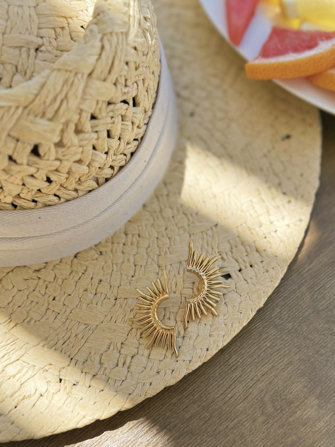 Boucles d'oreilles DEMI SOLEIL – Image 2